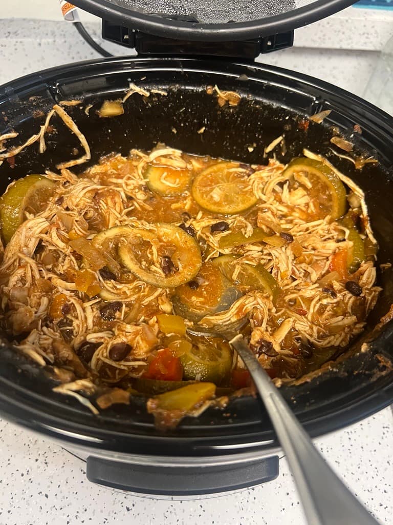 🌮 Crockpot Chicken Tacos