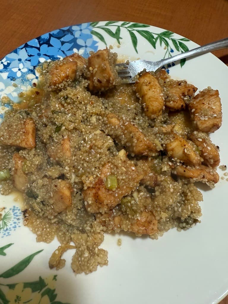 🍯 Honey Garlic Chicken with Quinoa